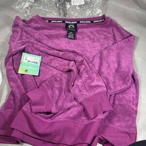 Sea-Doo Women’s Crew Terry Sweatshirt Violet Pullover Size Medium NEW CC1
